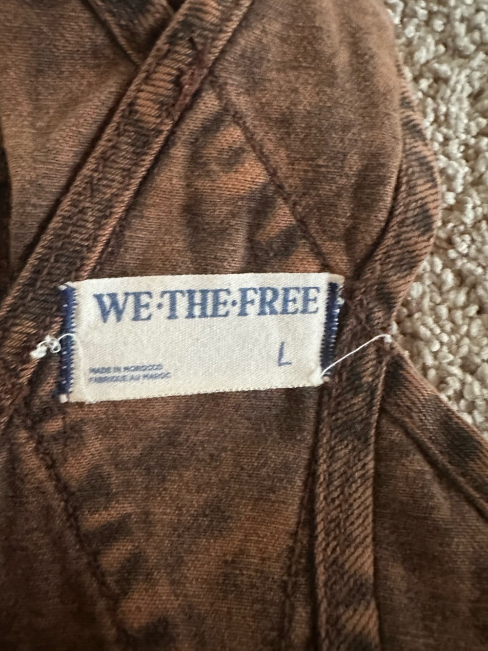 We The Free Brown Women's Jeans Overalls